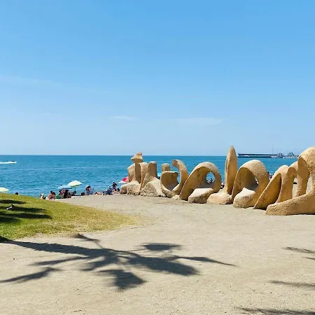 Junto A La Playa De La Malagueta Appartamento